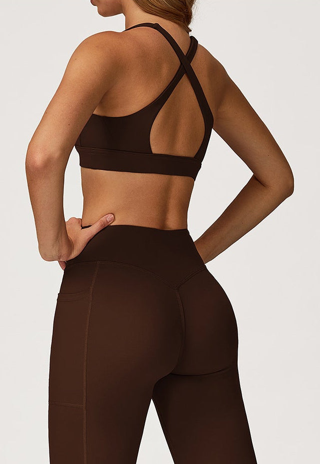 Awaken Bra (cross-back sports bra)