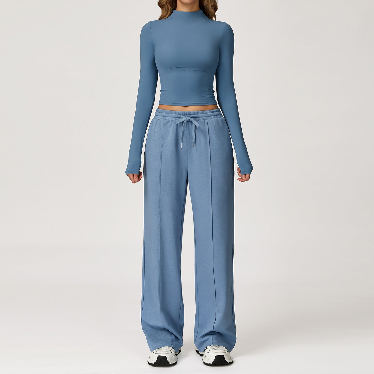 Straight-leg sweatpants