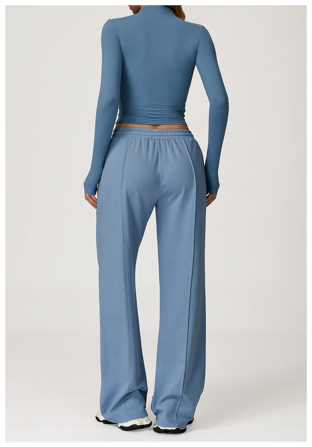 Straight-leg sweatpants