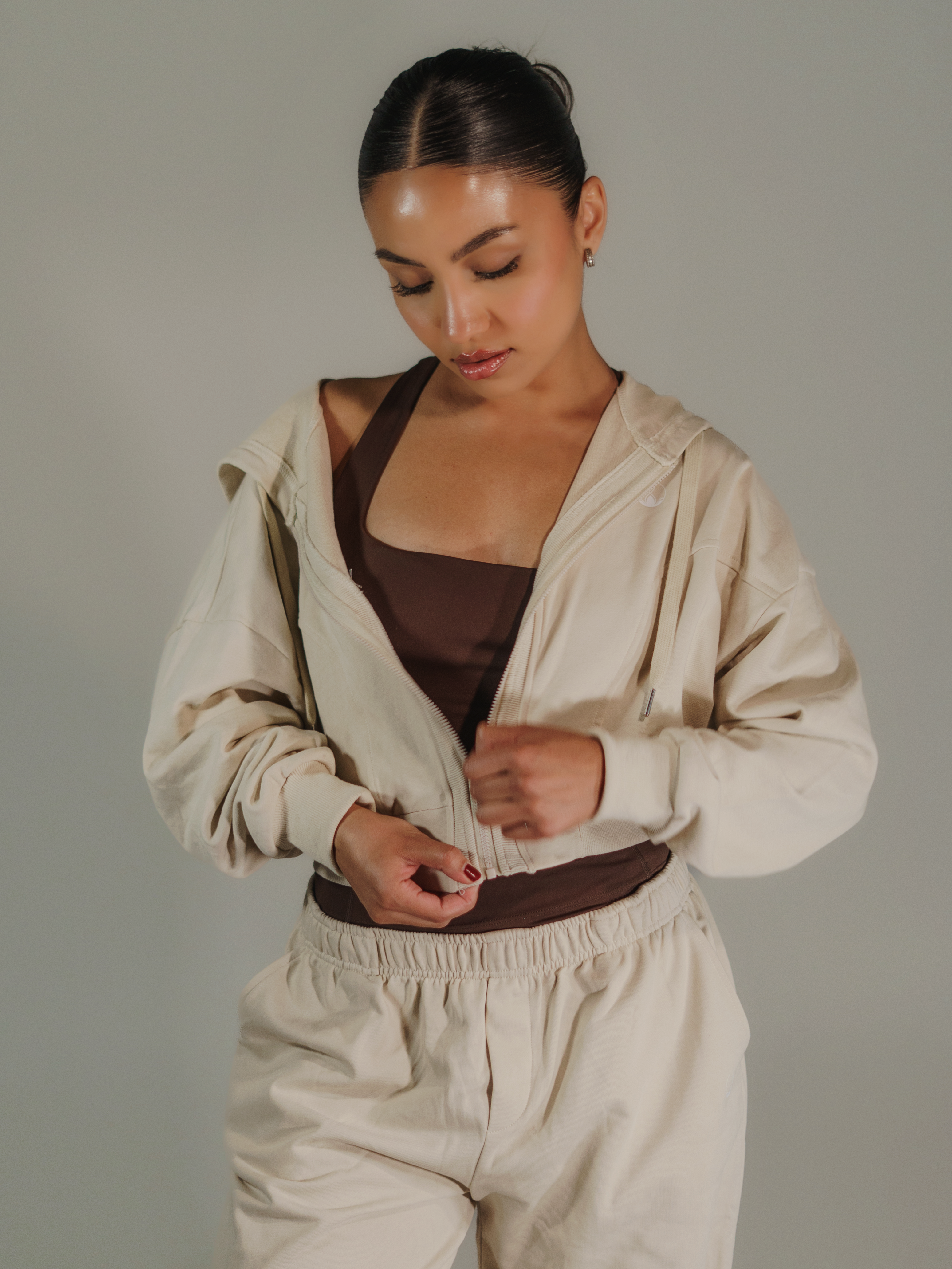 Awaken Zip-up( cropped hoodie)