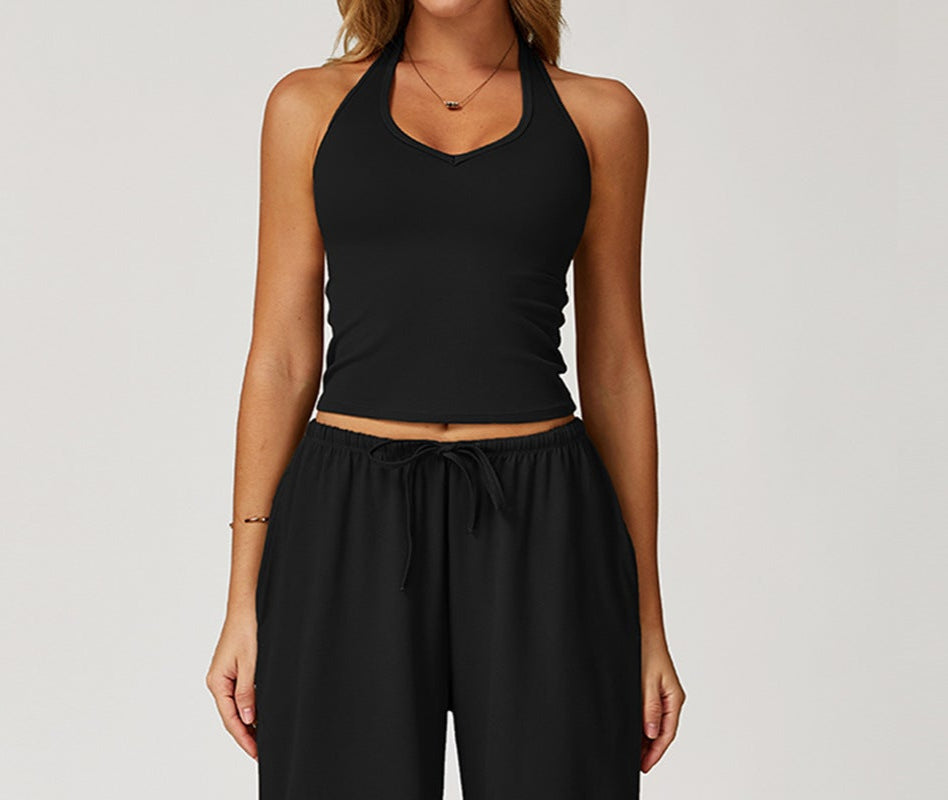 T-back Halter Top