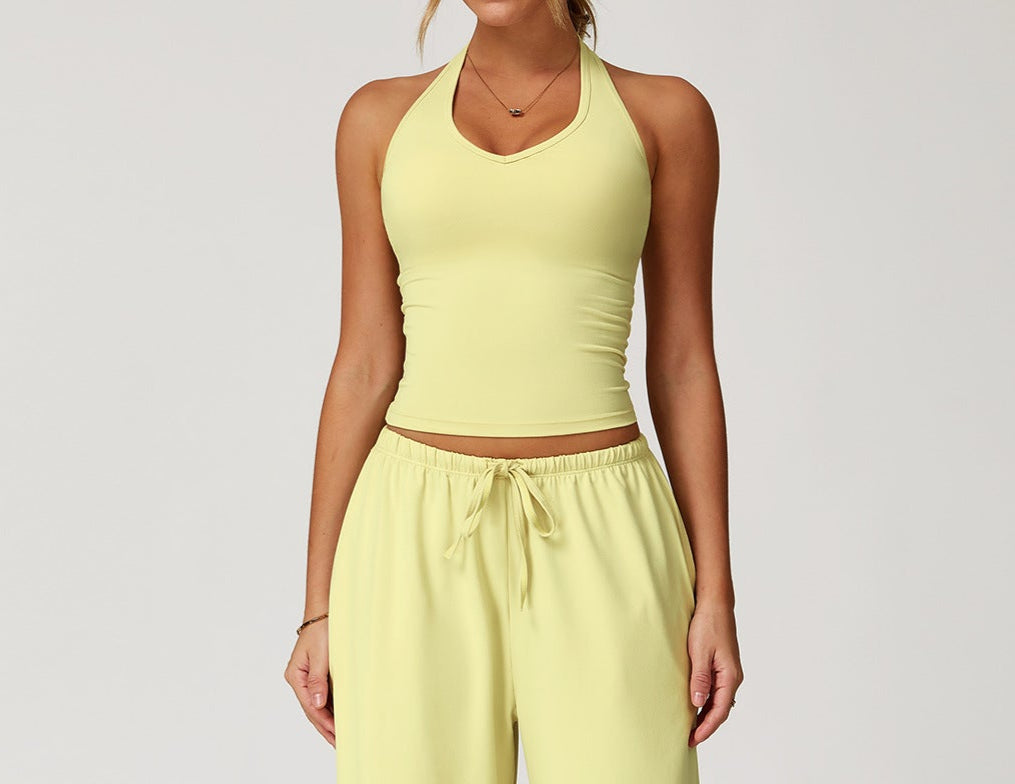 T-back Halter Top