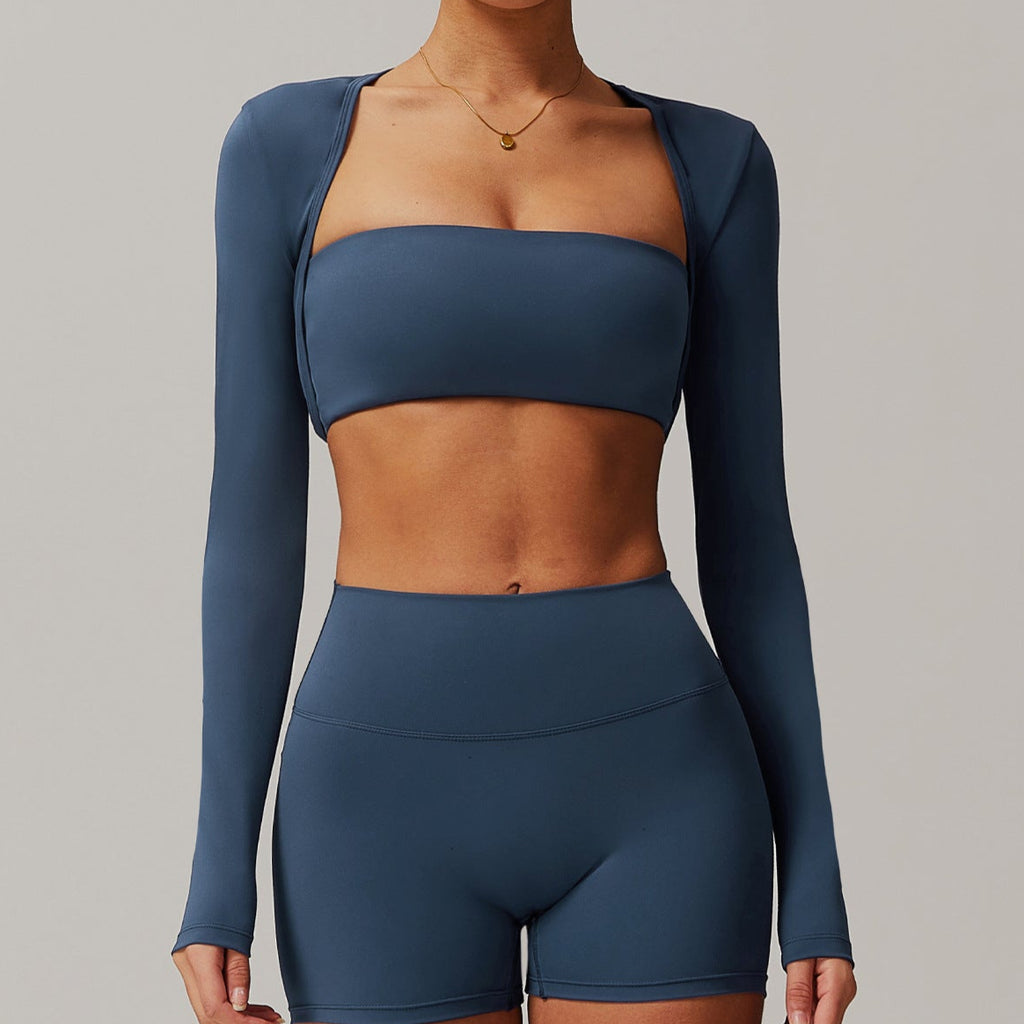 Sleeve Crop Top