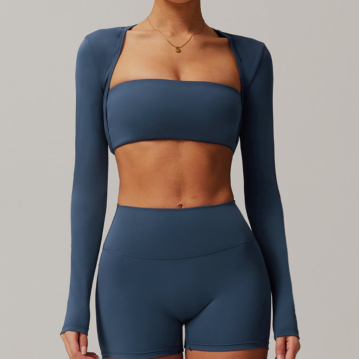 Sleeve Crop Top