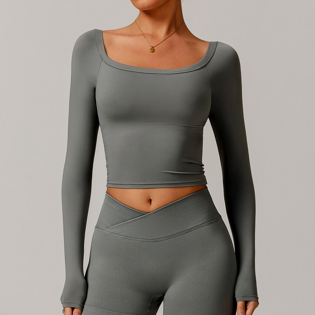 Sculpted Square Long Sleeve